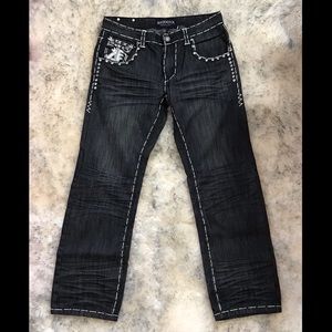 Kayden K Men’s Distressed Jeans